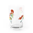 黒ねこ意匠企画室のメリーゴーランド Water Glass :front