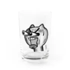 takopon_LINEの表情リアルねこ Water Glass :front