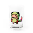 遊神ゆうきのイエローグリーンのさそりさん（蠍座） Water Glass :front