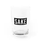 kozukuzukzのSAKE（ロゴ風） Water Glass :front