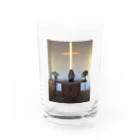 スコーン&ビスケッツのgod bless me. Water Glass :front