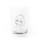 ねんねの女 Water Glass :front