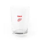 無の休肝日 Water Glass :front