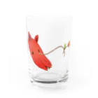 ねこねこたいむのコウモリダコさんのグラス♪（深海生物シリーズ） Water Glass :front
