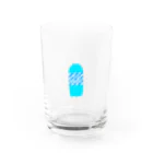 四角いプリン。のこうていソーダ Water Glass :front