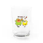 もんとみ | もっちり動物造形作家のしげもちくん Water Glass :front