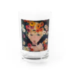 ウチノアイ Ai Uchinoの花の森・夢 Water Glass :front