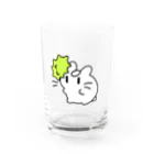 ハムスターのむにむにのオナモミとむにむに Water Glass :front