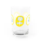 kurogoma.のkiiro Water Glass :front