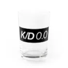 秘密結社EZPYのK/D0.0[反転] Water Glass :front