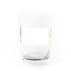 Moja Moja Girlのクマとカエルは兄弟グラス Water Glass :front