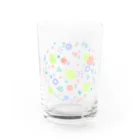 あぶけろのふろーらるなゆるけろ Water Glass :front