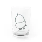 えんがわカフェの子供の描いた生き物 Water Glass :front