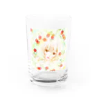 ぎゃらりー☆紫桜のいちご女子 Water Glass :front