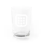 アプリファクトリーはるniのグッズ工房のはるniアイコン（白） グラス前面
