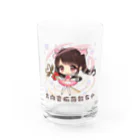 シロクマ帝国グッズ支店の毎日方向音痴菌 Water Glass :front