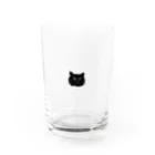 kuro_kr00のクロネコのクロちゃん Water Glass :front