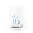 kirin.boutiqueのキリンさん親子 Water Glass :front