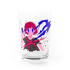 三酉かみのthrob  Water Glass :front