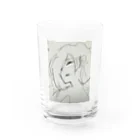 真島鏡花＠写真集『少女病』完売マンのおやすみ Water Glass :front