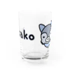 桃華のasako Water Glass :front