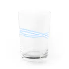 Cyber⭐︎Blueのサイバーサンマ Water Glass :front