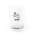 TANABOTAの今日も絶好調なポールくん Water Glass :front