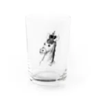 MOMODAMONのエリザベス、馬。 Water Glass :front