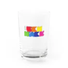 the_schnickschnackのシュニックシュナック ロゴ Water Glass :front