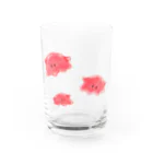 桜の気分屋ショップのメンダコさんの水槽 Water Glass :front