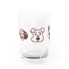 SINOBIのワンワンカップ Water Glass :front