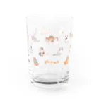 すずきいときちの水彩にゃんこ Water Glass :front