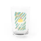 ニジミノオミセのやってらんねえよ。ちゃん Water Glass :front