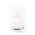 ふいの偉そうにしているうさぎさん Water Glass :front