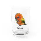 PIPAPUのあみちゃん Water Glass :front