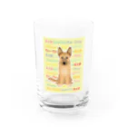 エツコロジーのちゃーちゃん Water Glass :front