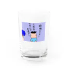 まるやま家の三年生 引退かー Water Glass :front