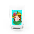 keikororinの薔薇と少女 Water Glass :front