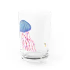 まじろーのまじろーちゃん海のなか Water Glass :front