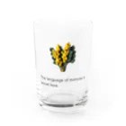 LePuyのmimosa花言葉 Water Glass :front