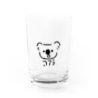 こあらららんどのシンプルなコアラ Water Glass :front