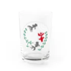 ジャパニーズスタンダードの金魚・丸 Water Glass :front