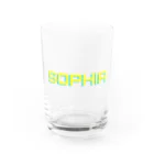 Sho5のSOPHIA     Water Glass :front
