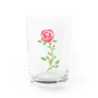 Tsukasa_toro_の薔薇 Water Glass :front