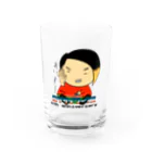 ロクサイワークスの4th anniversary  Water Glass :front