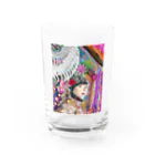 タパイ屋の【己】テムナムてんこ画伯【宇宙】 Water Glass :front