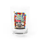 大阪人狼ラボのコテコテ！！おーさかじんろー(白) Water Glass :front