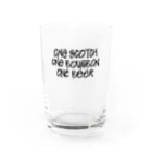 stereovisionのOne Scotch, One Bourbon, One Beer Water Glass :front