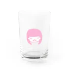 桃華のぴんくな女の子 Water Glass :front