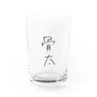 WhiteHEVYのbone Water Glass :front